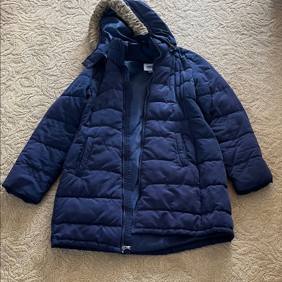 Old Navy Jackets & Blazers - Old Navy Dark Blue  Puffer Coat